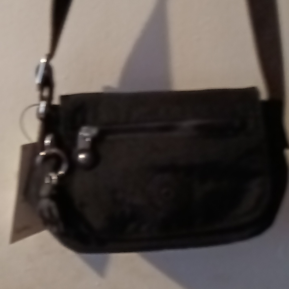 New Kipling Black Shoulder Bag Small